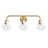 Amoll 24.02" W 3-Light Dimmable Vanity Light