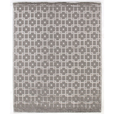 Metro Velvet Geometric Indoor Rug