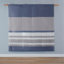 Ensemble d'édredon à rayures simple avec draps