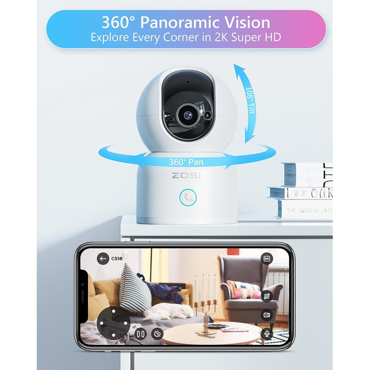 Wireless Security Camera System- Stable WiFi Connection - Zosi