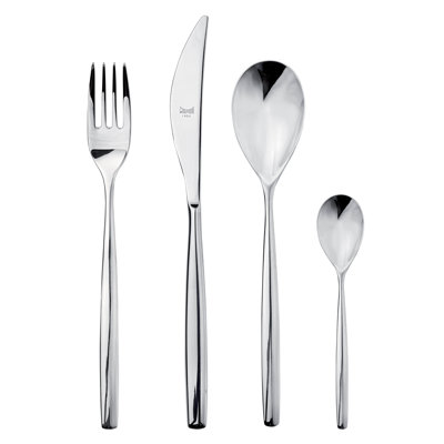 Stiria 24 - Piece Stainless Steel Flatware Set - Service for 6
