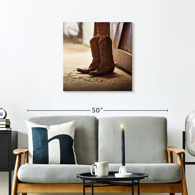 Lelar Barn Cowboy Boots, 24" H x 24" W