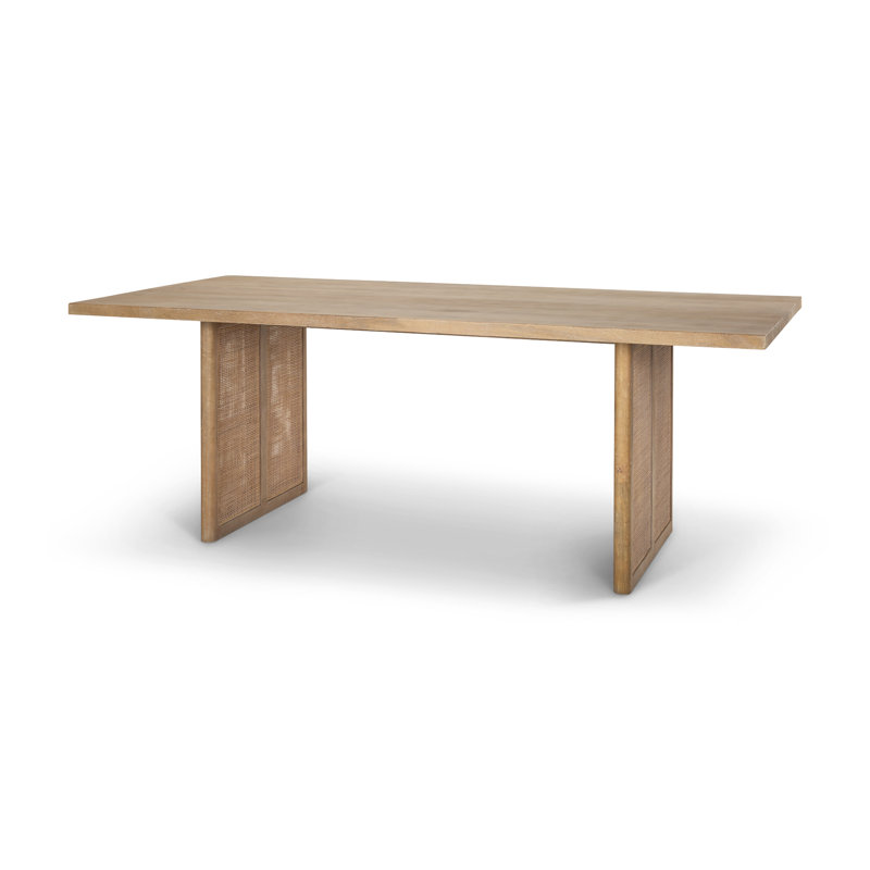 Table de salle à manger Cinna, Marron clair