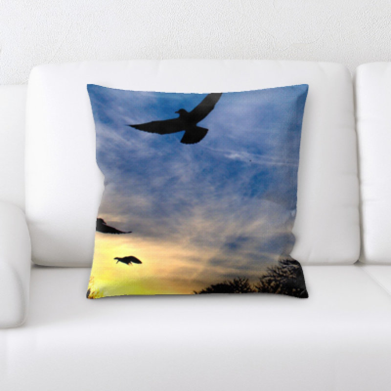 Microsuede Throw Pillow