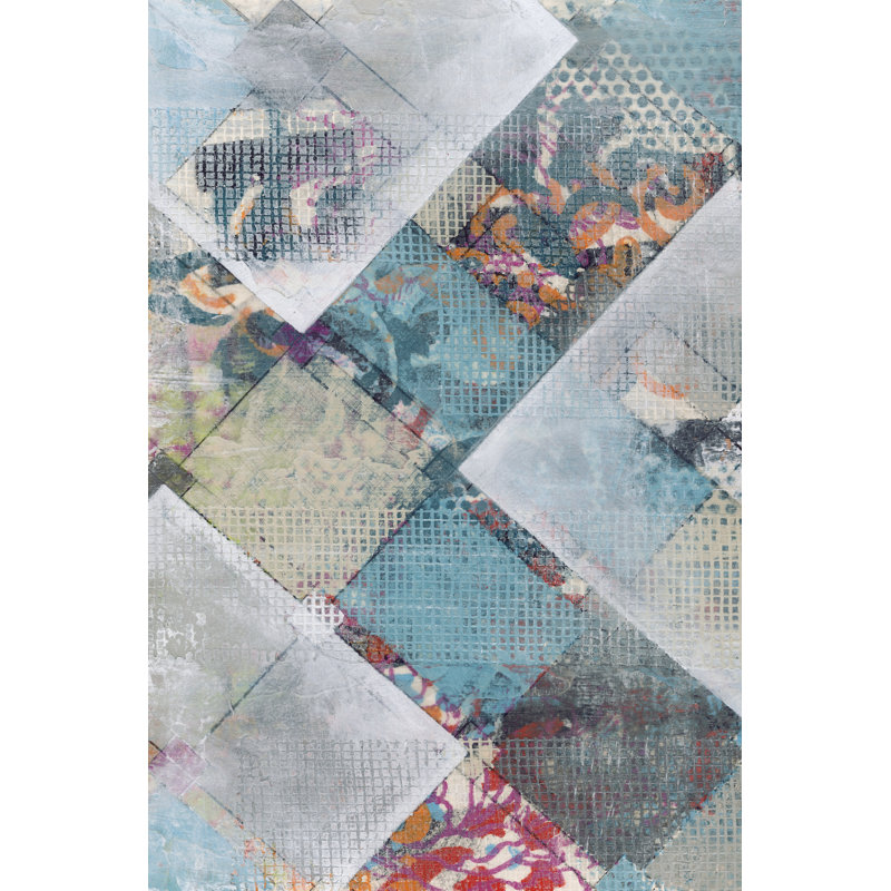 New Plaid I - Wrapped Canvas Print, 76cm H x 51cm W