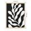 Retro Matisse Inspired Abstract Botanical 3 Black-1850115859-1850115860
