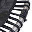 Trampoline d'intérieur pliant léger de 44 pouces JumpSport 550f PRO, noir