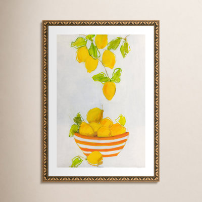 Darcy "Lemonlicious" Painting by Sally Swatland