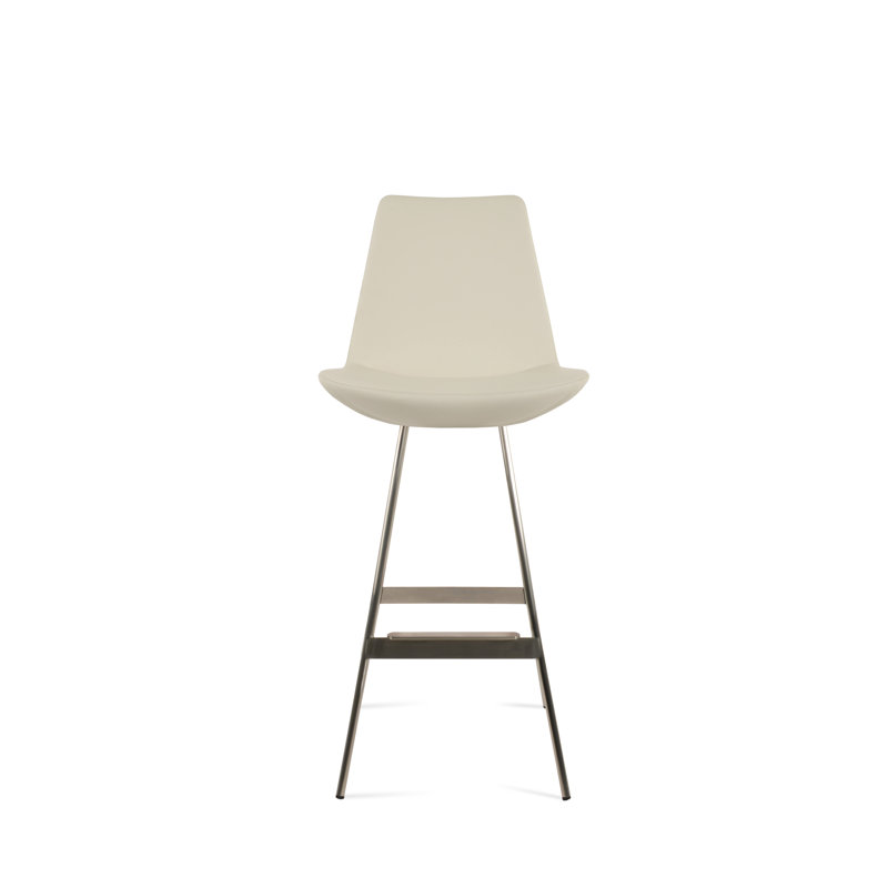 Eiffel Balat Stool, Stainless Steel, Cream