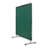 6' x 6' Portable Welding Screen with Frame - Heavy Duty Flame-Resistant Vinyl Curtain on Lockable Wheels for Workshop Safety