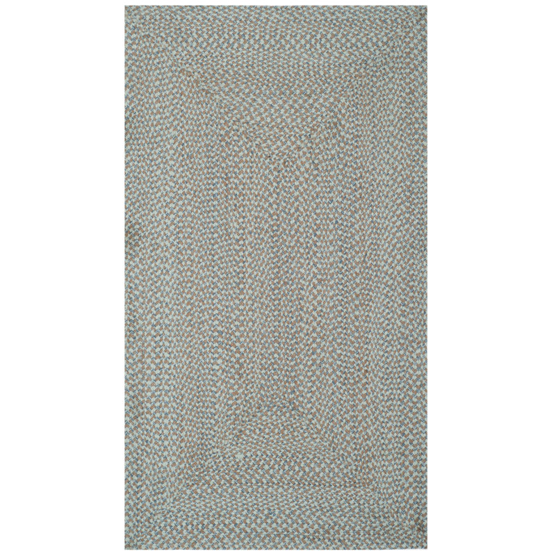 Garbrand Hand Woven Cotton Solid Color Rug, Rectangle 3' x 5'