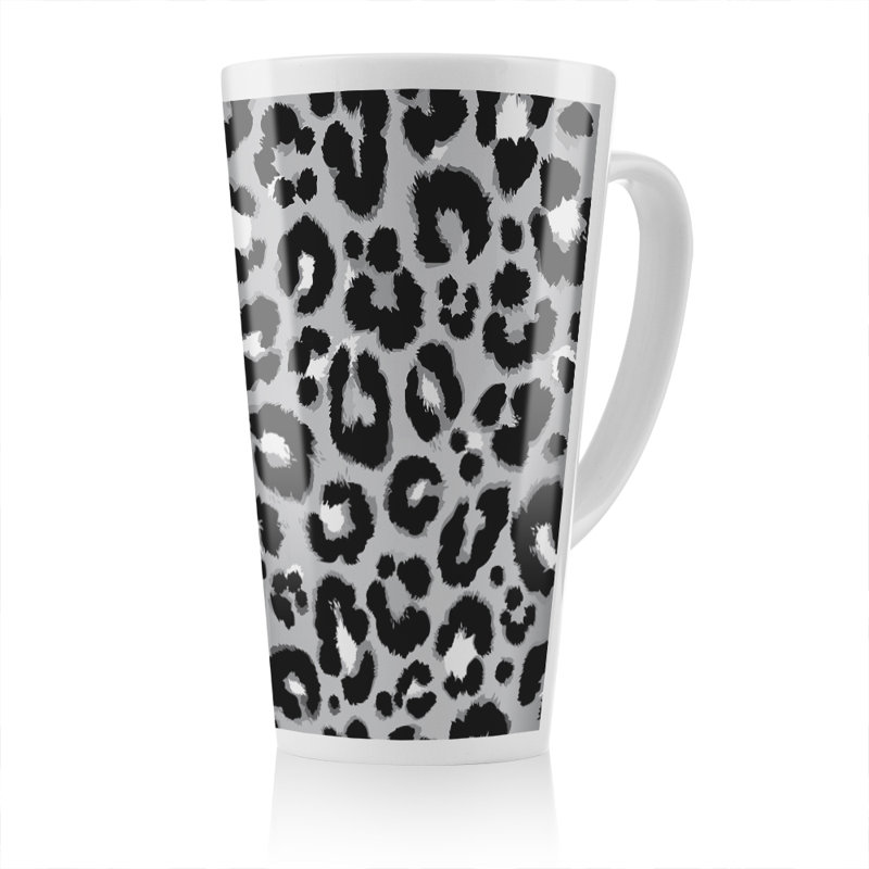 Leopard Print Latte Mug