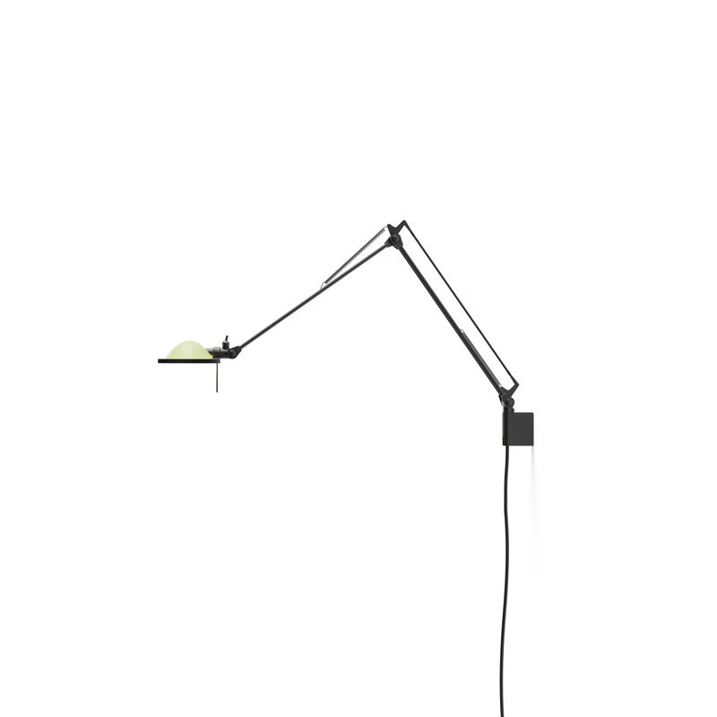 Berenice Wall Light, 24" H x 24" W x 4" D, Black, Yellow