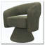 Fauteuil demi-tonneau, fauteuil d'appoint pivotant