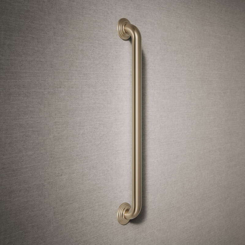 Barre d'appui traditionnelle, Bronze brossé vibrant, L 24 po