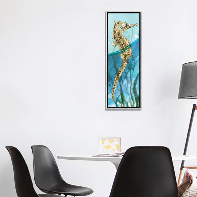 " Delray Seahorse I " by Carol Robinson Painting Print