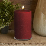 Timberline Unscented Pillar Candle
