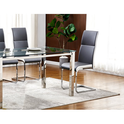 Chaise d'appoint rembourrée Chromite