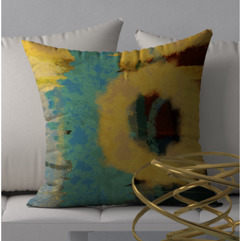 Housse de coussin décorative carrée boost, 20 po x 20 po