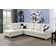 Chaidez Faux Leather Sectional