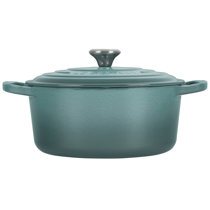 Dutch Oven Enameled Cast Iron Pot with Dual Handle and Cover Casserole Dish  - Round Red 10.23 (26 cm) - Best Life Now LLC