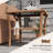 Outsunny Rattan Side Table （Only Include Table)