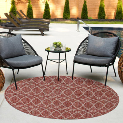 Tapis rouille intérieur / extérieur rouille rouille