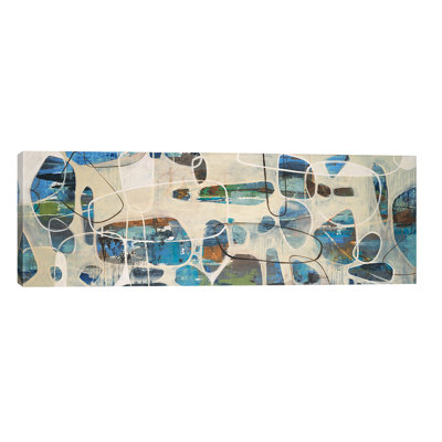 Flintstones by Liz Jardine - Wrapped Canvas Panoramic Print