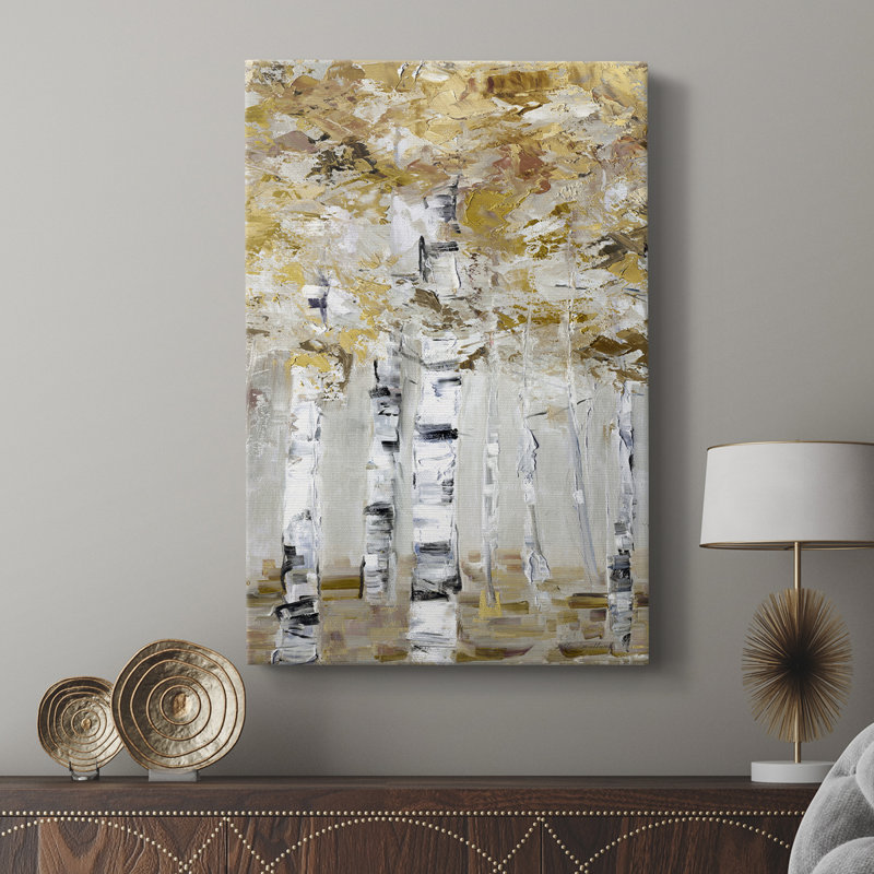 Bouleau neutre I - galerie Cavas, H 18 po x l 12 po