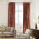 Rideau simple extra long et extra large en velours brillant de luxe