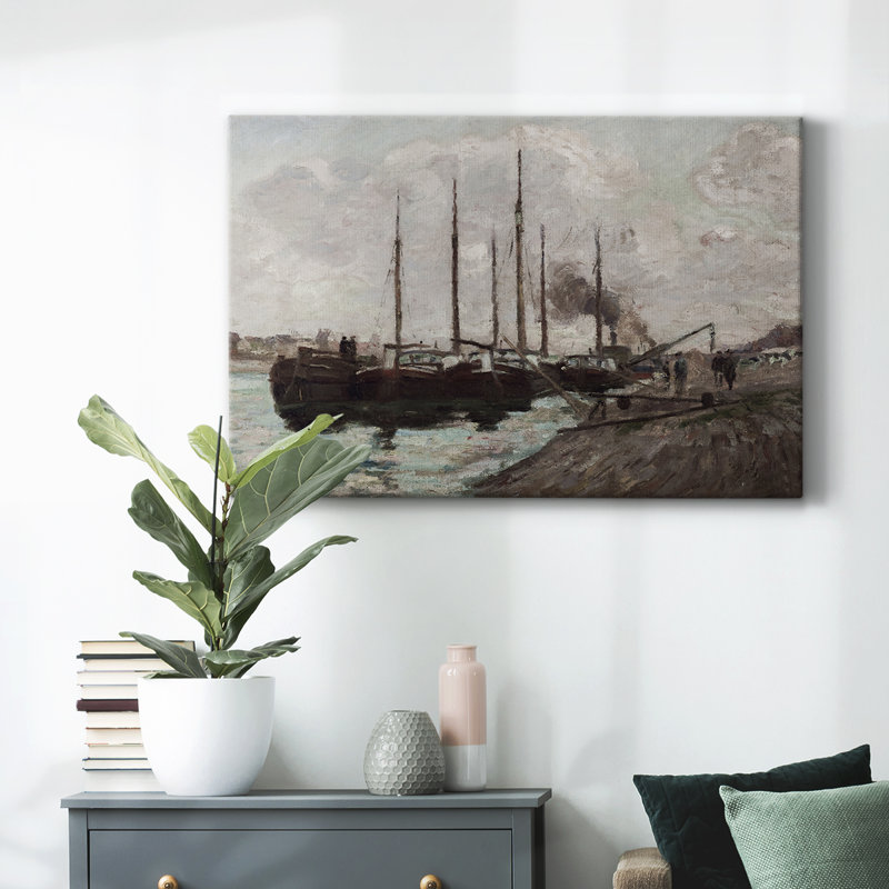 Vintage Nautical-CXCVII, reproduction d'art sur toile, H 13 po x l 19 po