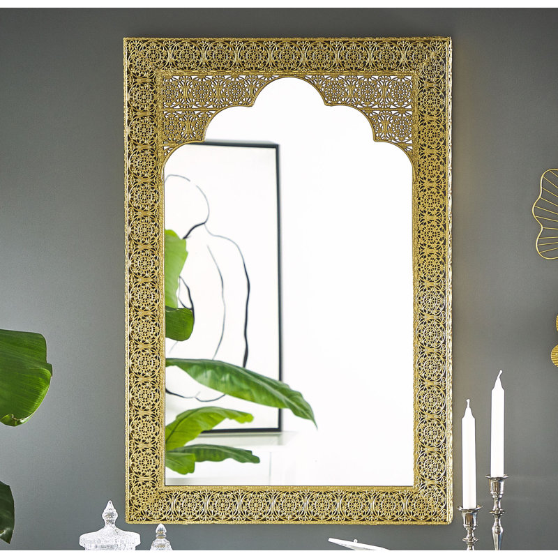 Milliken Metal Flat Wall Mirror