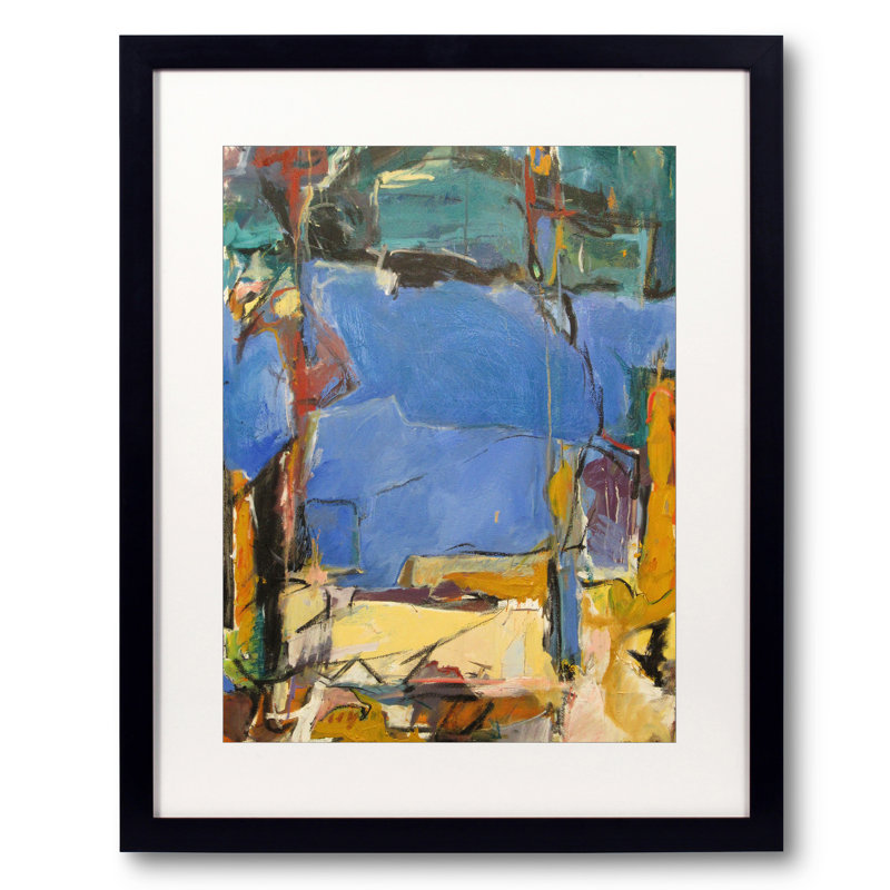 Triptych 2, First Light Print by William O'Connor, Black Framed Paper, 21.2" H x 17.2" W 