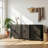 94.5" Wide Accent 6-Door Shoe Cabinet