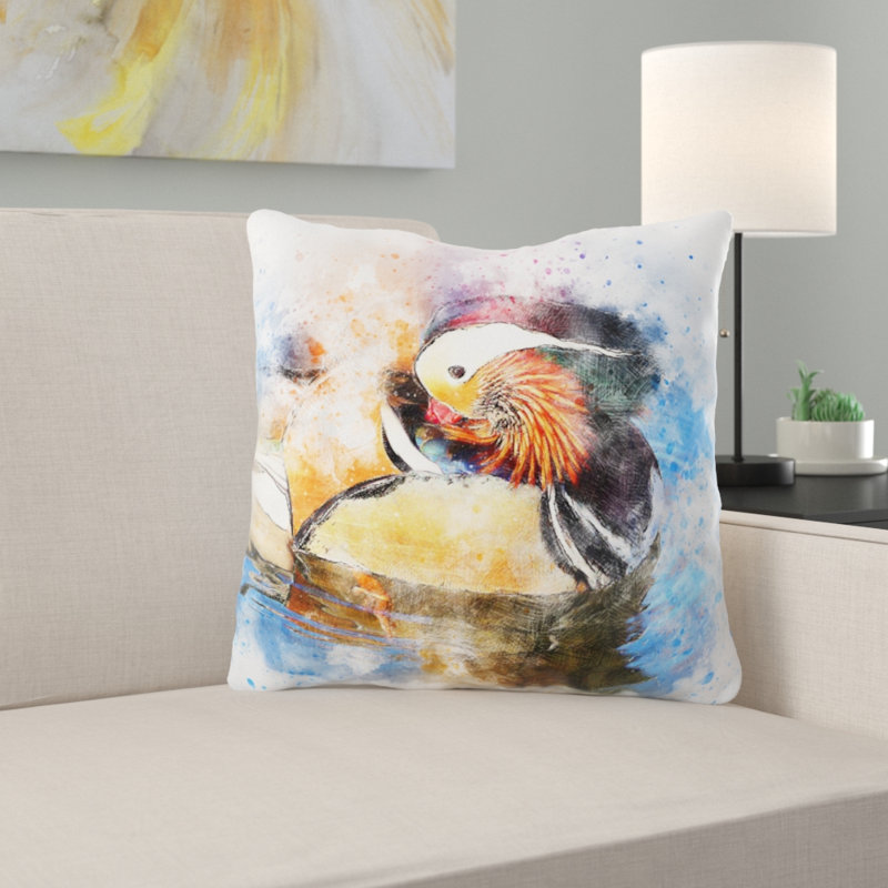 Coussin oiseau Bove, Microsuède, Intérieur