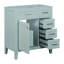 Base de meuble-lavabo de 30 po. Style moderne avec tiroirs. Fabrication en bois massif. Capacité en eau, grande capacité. Assemblage requis sans évier. Armoire. Apparence élégante.-390936150