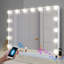 Rectangle Bluetooth LED Metal Mirror-93392173