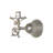 7" Wide Wreath & Garland Wall Sconce