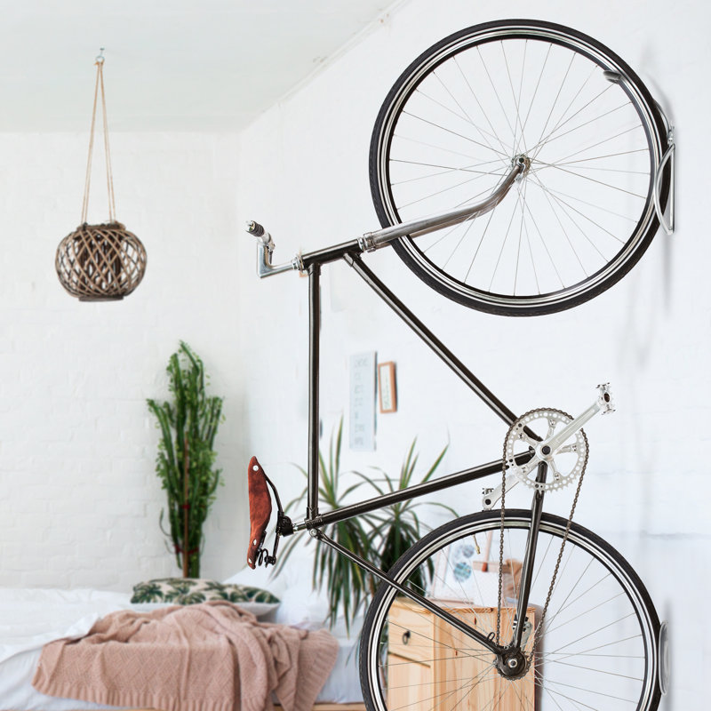 Leonardo  delta Alloy Wall Mounted Bike Storage Hook