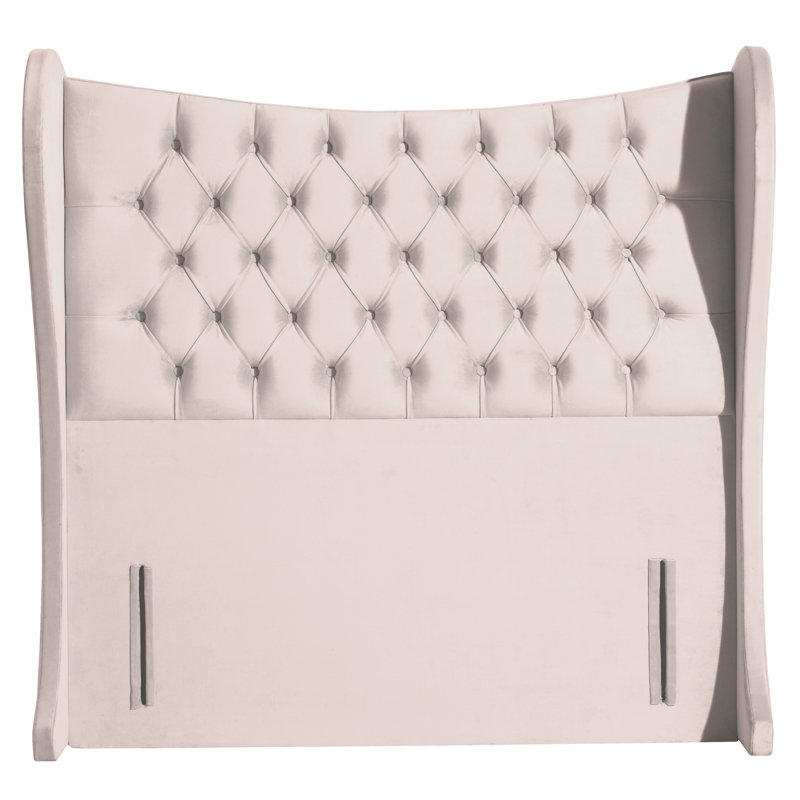 Carino Upholstered Headboard, Small Double (4'), Pink