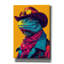 Toile épique «Western Iguana» par Momart, 18 po x 26 po