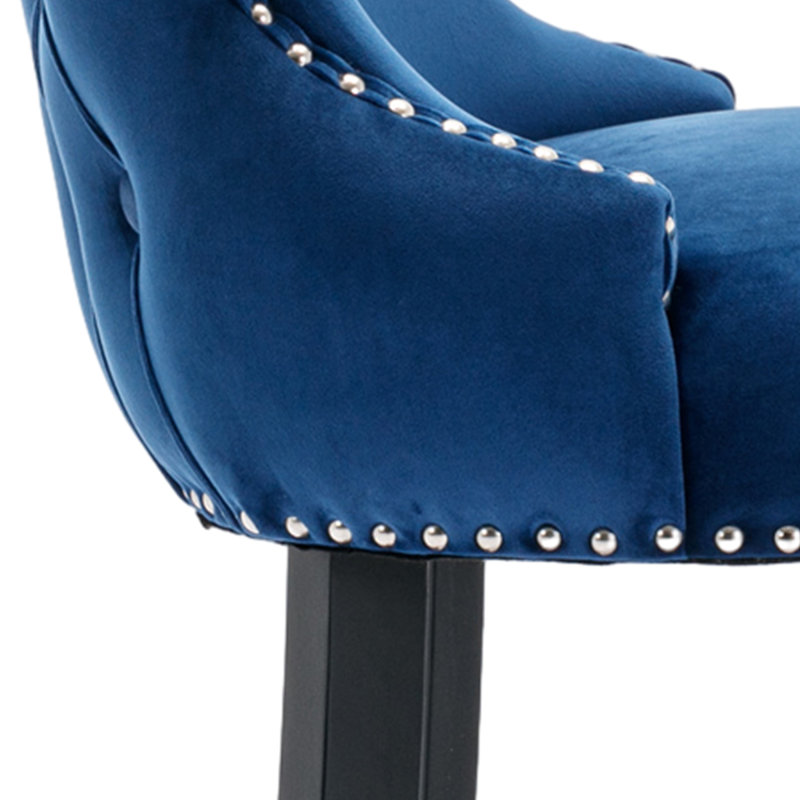Tabouret de comptoir 26,72 po Joason, Bleu