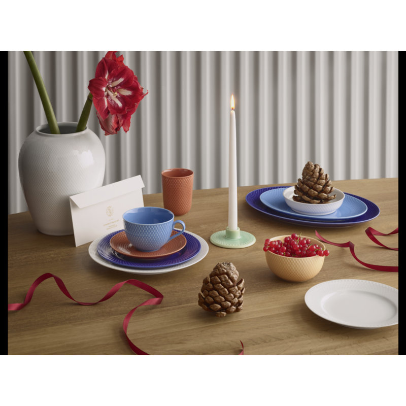Handmade Porcelain Salad/Dessert Plate