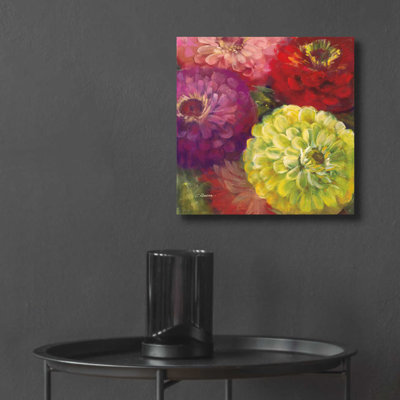 " Zinnia Gala I " by Carol Rowan