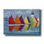 «Rainbow Fleet» par Paul Brent, reproduction d'art sur toile-1503959715