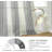 Chris Striped Linen Blend Textured Light Filtering Semi Sheer Rod Pocket Back Tab Curtains-454050313-454050314