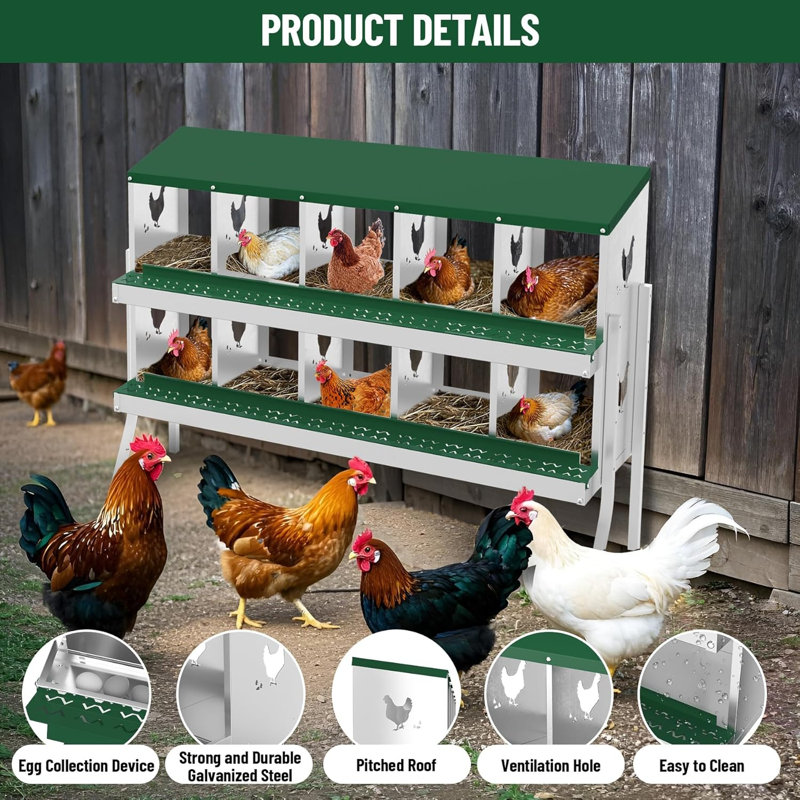 Chicken Egg Incubator For Up To, Green