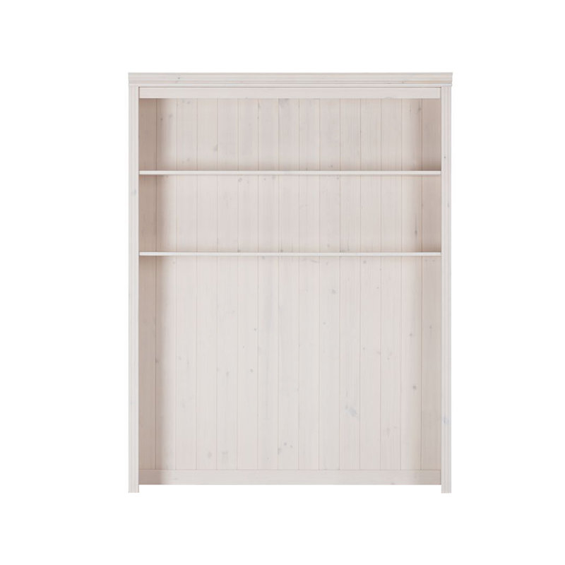 Tillett 177cm H x 137cm W Standard Bookcase, White