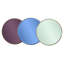 Miroir rond Jialin, vert émeraude-239494336