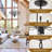 Black Chandelier 24 Light, Large Modern Farmhouse Chandeliers For Dining Room, Industrial Candle Pendant Lighting Fixture For Foyer Hallway Entryway High Ceiling, Bedroom, Living Room-26904693-26904655-26904654